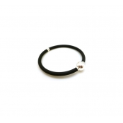 Bracelet ressort et habillage noir