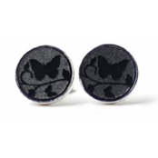 Boucles d'oreille Turis Papillon (1 cm)