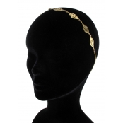Phoenix : headband mini rosaces Doré à l'or fin