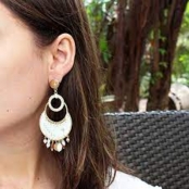 Alicia : Boucles d'oreille 3 disques