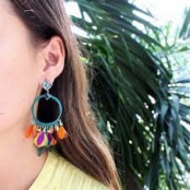 Kimya : Boucles d\'oreille gitanes
