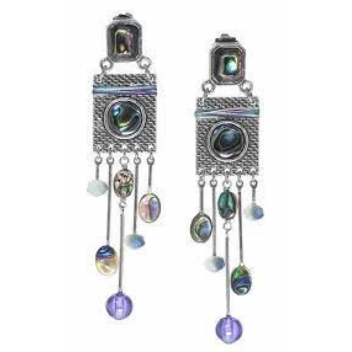 12--62773 - 3663483009402 - Franck Herval - Stella : Boucles d\'oreille top rectangulaire - 2