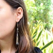 Emilie : Boucles d'oreille XL