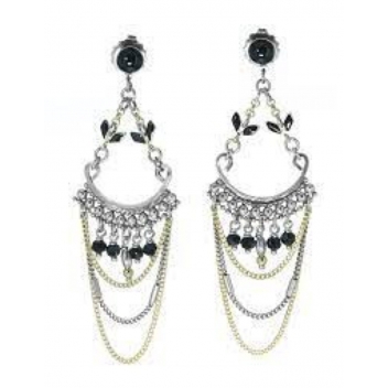 12--62847 - 3663483009952 - Franck Herval - Emilie : Boucles d\'oreille chaine - 2