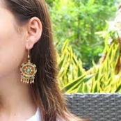 Sunny : Boucles d\'oreille XL