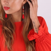 Melinda : boucles d\'oreille XL