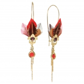 Lys : Boucles d\'oreille Crochet XXL