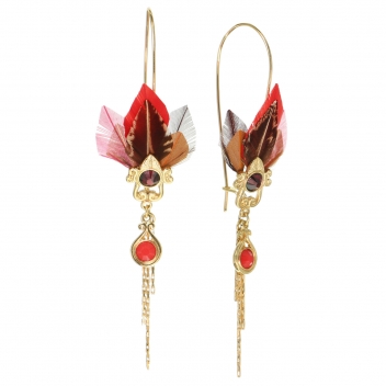 12--64132 - 3700982224667 - Franck Herval - Lys : Boucles d\'oreille Crochet XXL