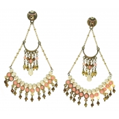 Elena : Boucles d\'oreille poussoir XL