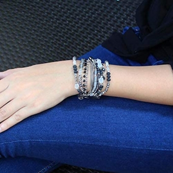 13--62624 - 3663483015724 - Franck Herval - Amy : Gros bracelet multirangs