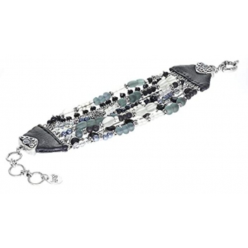 13--62624 - 3663483015724 - Franck Herval - Amy : Gros bracelet multirangs - 2