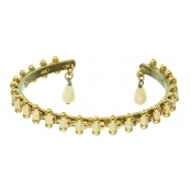 Elena : Bracelet manchette