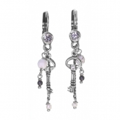 Célestine : Boucles d\'oreille mini dormeuses