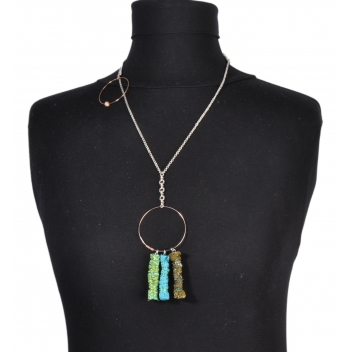 Mimi RC 1 - 3700982224070 - Piti - Collier long Mimi Vert - France - 3