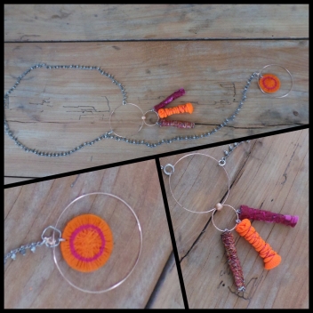 Mimi saut 2 - 3700982224100 - Piti - Collier sautoir Mimi orange - France - 2