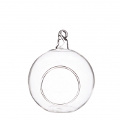 Boule verre ouverte 8cm