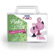 Kit Ma première figurine Pinky et Rosy (Fimo soft)