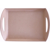 Plateau rectangulaire en carton 31cm