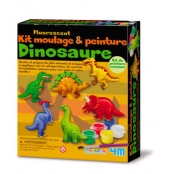 Kit DAM/4M pour enfant Moulage et peinture dinosaures