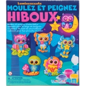 Kit DAM/4M pour enfant Moulez et peignez hiboux