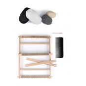 Kit Cadre de tissage / métier à tisser en bois 39cm