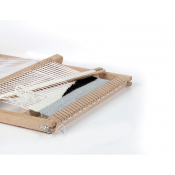 420182 - 3532434201823 - Graine créative - Kit Cadre de tissage / métier à tisser en bois 39cm - 3