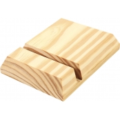 Support tablette en bois 9,6x2,5x12,6 cm