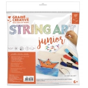 Kit Initiation Enfant String Art Tableau de fil tendu Mer