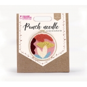 Kit Punch Needle Abstrait Ø 20 cm
