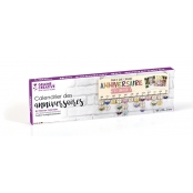 Calendrier mémo Anniversaire en Bois 400x12