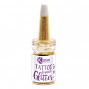 Paillettes pour la peau Doré Flacon 7 ml