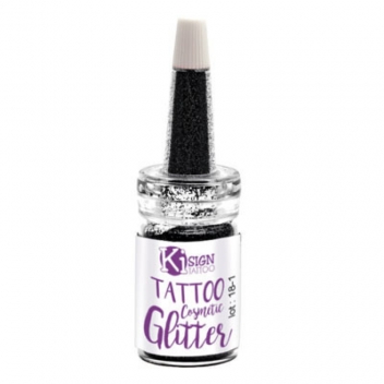194332 - 3760131943320 - Ki-Sign - Paillettes pour la peau Noir Flacon 7 ml