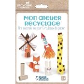 l'atelier je recycle mon rouleau de carton