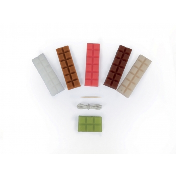 750107 - 3471057501074 - Graine créative - Kit créatif pour enfant Bougies à modeler Gourmandises