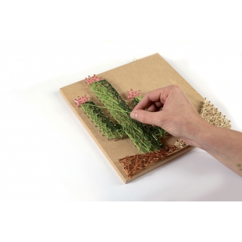 100662 - 3532431006629 - Graine créative - Tableau de fil tendu String Art Cactus 22 cm - 7