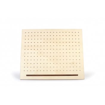 100221 - 3532431002218 - Graine créative - Support à bijoux perforé en bois 30 cm - 2