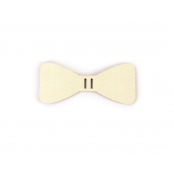 Noeud papillon en bois à customiser 12 cm