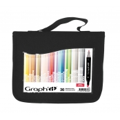 Set 36 Marqueurs à alcool Graph\'it Basic colors