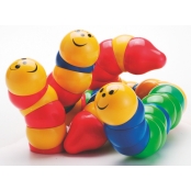 Jeu de construction enfant Bruco La Chenille 4 têtes et 4 queues