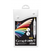 Set de 12 Marqueurs Graph\'it Brush Comics