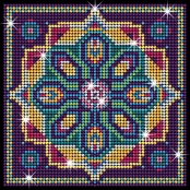 Tableau Art Diamond Strass et diamants Mandala