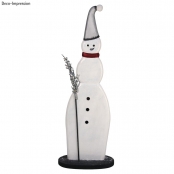 Bonhomme de neige Haut 680 cm MDF