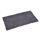 Tapis de Bain 45x75 cm Microfibre Unie Sweety Gris anthracite