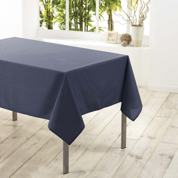 1722119 - 3574387221190 - Douceur d\'intérieur - Nappe Rectangle 140x200 cm Polyester Essentiel Beton