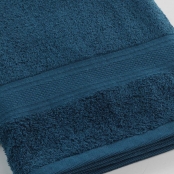 Serviette de Bain 90x150 cm Eponge Bleu Nuit