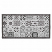 Tapis Rectangle 50x120 cm Persane Gris