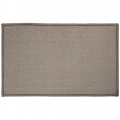 Tapis Rectangle 50x80 cm Uni Primobis Gris