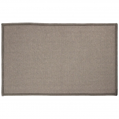 Tapis Rectangle 50x80 cm Uni Primobis Gris