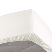 Drap Housse 1 Personne 90x190 cm Percale Lin