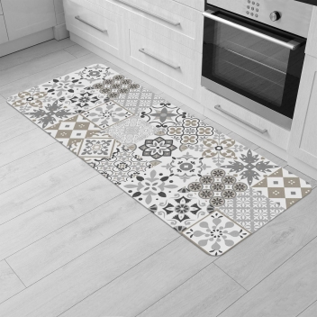 1740706 - 3574387407068 - Douceur d\'intérieur - Tapis Rectangle 45x120 cm Mousse Salou Naturel